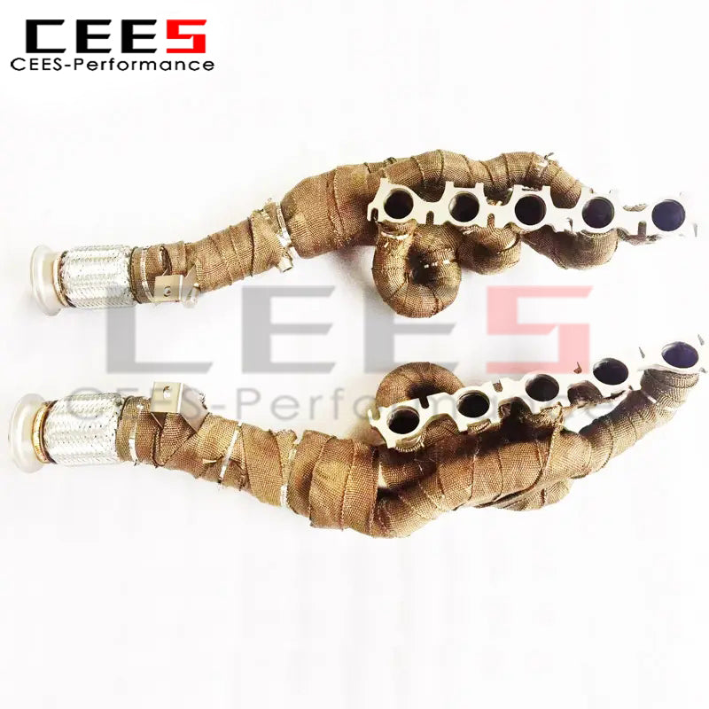 CEES Catback Exhaust Pipes For Lamborghini Gallardo 5.2 LP550/LP560/LP570 2008-2016 Titanium Exhaust Pipe Escape Exhaust System