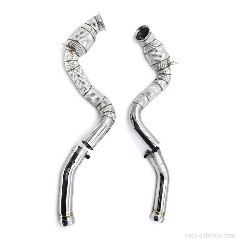 Mercedes C63/C63S AMG W205 4.0T 2015-2020 Stainless Steel Downpipe Exhaust System