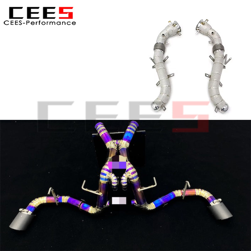 McLaren 570S/570GT 3.8T 2015-2019 Valved Sport Exhaust System