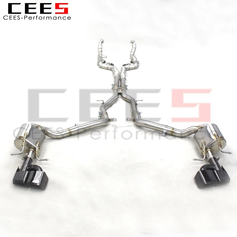 cees Catback Exhaust for Mercedes-Benz CLS63 AMG 2007-2017 Stainless Steel Pipe Muffler System Racing Car Parts Escape Assembly