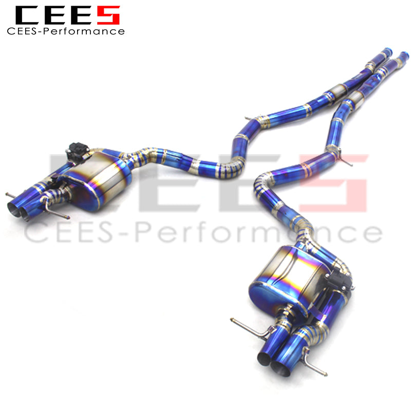 cees for Mercedes-Benz S500/S550 W222 2014-2020 Valved Sport Exhaust System