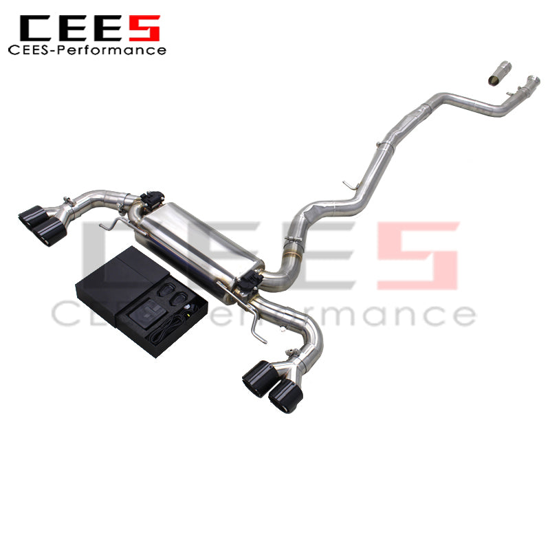 cees Exhaust Pipe for BMW 230/230i 2.0L G42 B48 2023-2024 Catback Muffler Valvetronic with Remote Control Exhaust System