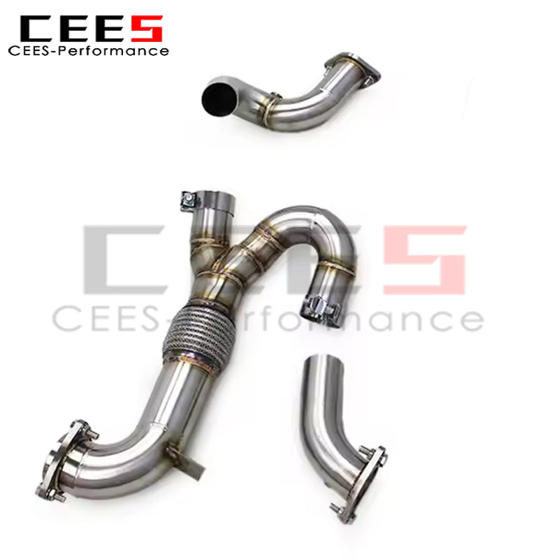 cees Tuning Valvetronic Catback Exhaust For Lotus EMIRA 2021-2022 Escape Muffler Exhaust and Y Pipes Exhaust Manifold Header Valved Sport Exhaust System