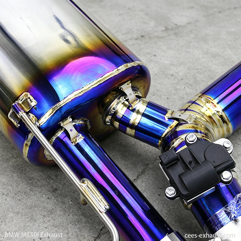BMW M550/M550i G30/N63 4.4TT Valved Sport Exhaust System(in stock)