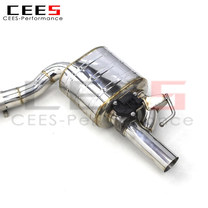 CEES Catback exhaust For Mercedes-Benz C200 C250 C300 W205 2015-2023 Exhaust valve control Exhaust System