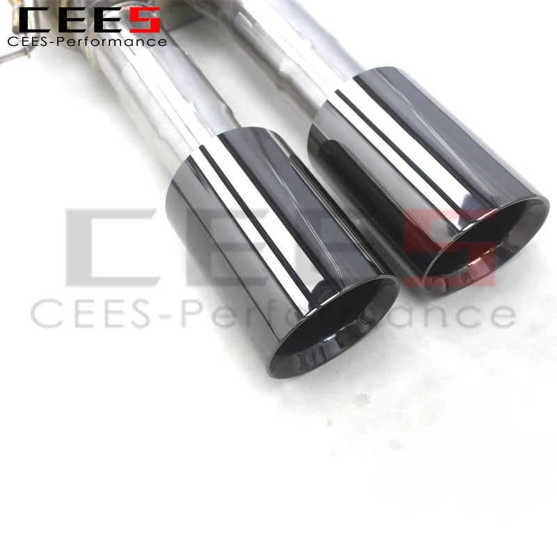 CEES Performance Tuning Valved Sport Exhaust System For Audi S8 D5 4.0T 2020-2024 304 Stainless Steel Catback Exhaust