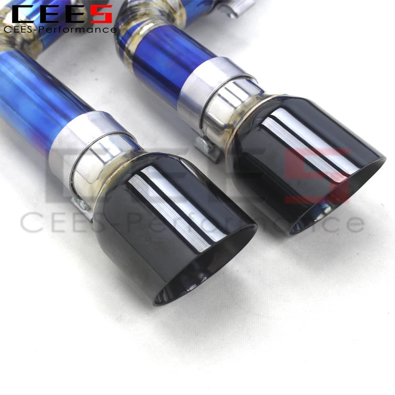 CEES Titanium Exhaust Catback Tuning Auto Parts For VW GOLF R/MK8/8R 2.0T 2020-2024