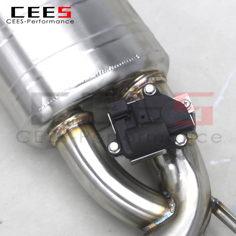 CEES Tuning Auto Parts Racing 304SS Exhaust Catback For Porsche Boxster/Cayman 987/987.2 2.7/2.9/3.4 2008-2012