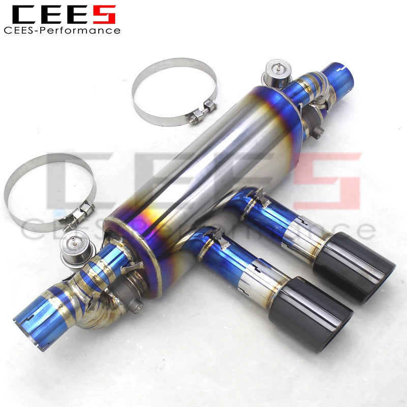 CEES Vacuum Valve Catback Exhaust For Porsche 911 991/991.2 3.0T 2016-2018 Upgrades GT3 Escape Car Exhaust pipe
