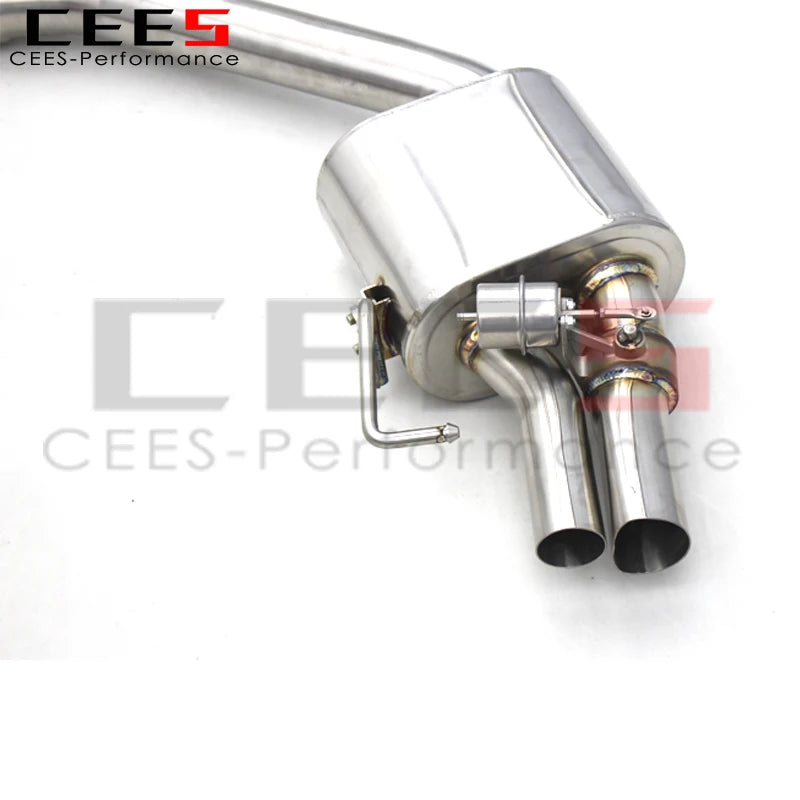 Catback Exhaust System For Audi RS7 C7 4.0T 2013-2018 Stainless Steel Escape Exhaust Pipe Muffler