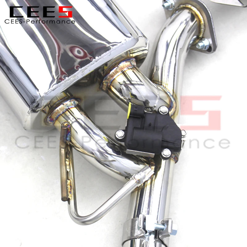 Custom Catback Exhaust For Infiniti FX35 3.7 2010-2013 Exhaust valve control Exhaust System