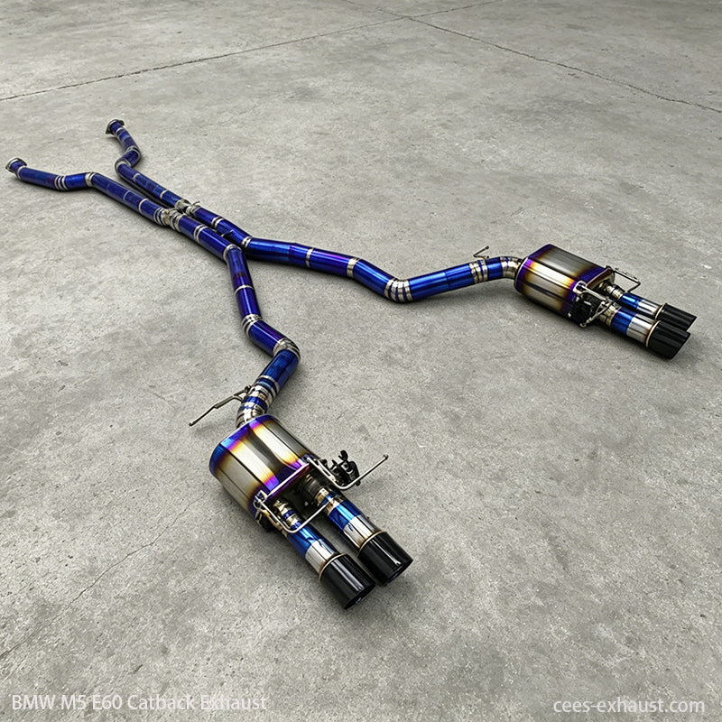BMW M5 E60 5.0 Valved Sport Exhaust System