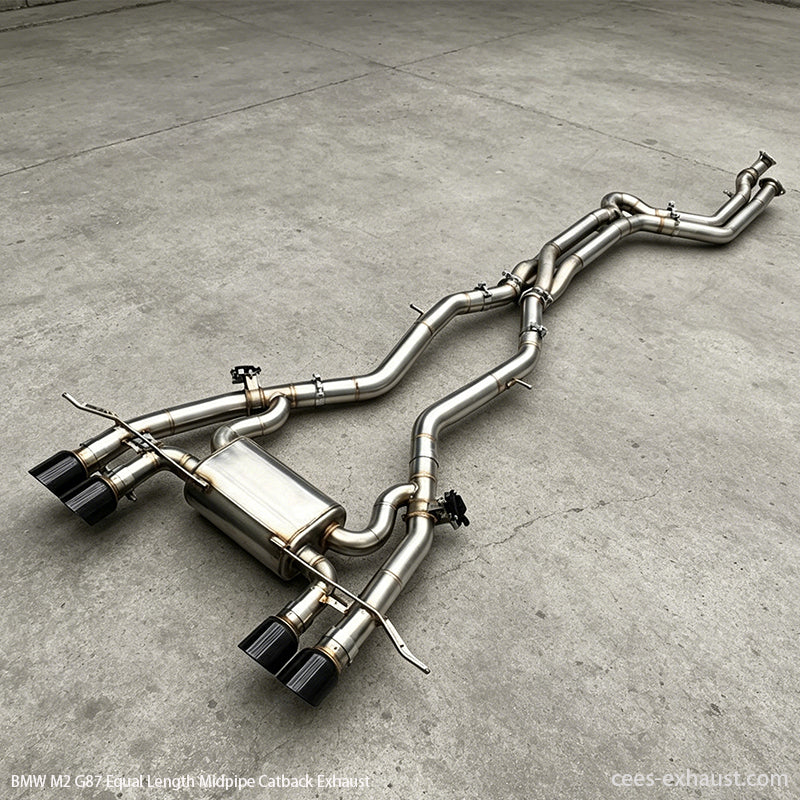 BMW G87 M2 Z Pipe Equal Length Midpipe Valved Sport Exhaust System