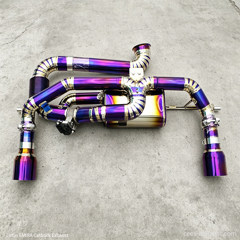 Lotus EMIRA 2.0T Valved Sport Exhaust System