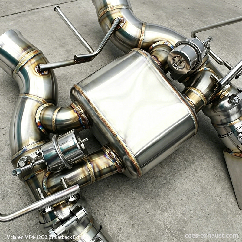 Mclaren MP4-12C 3.8T Valved Sport Exhaust System