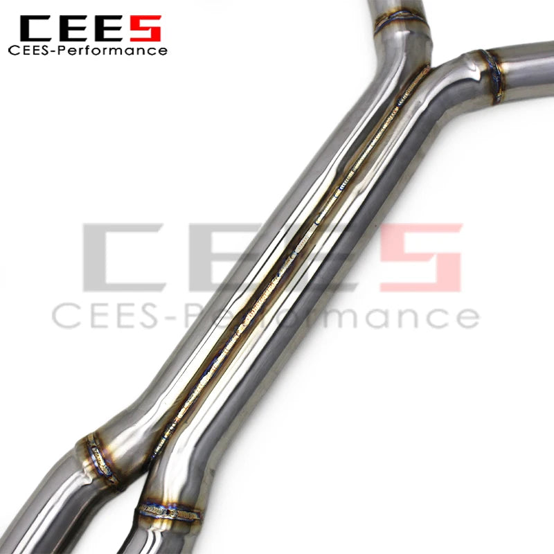 cees Catback Exhaust System for BMW 650/650i F06/F12/F13 4.0T 2011-2017 Stainless Steel Valvetronic Exhaust Pipe