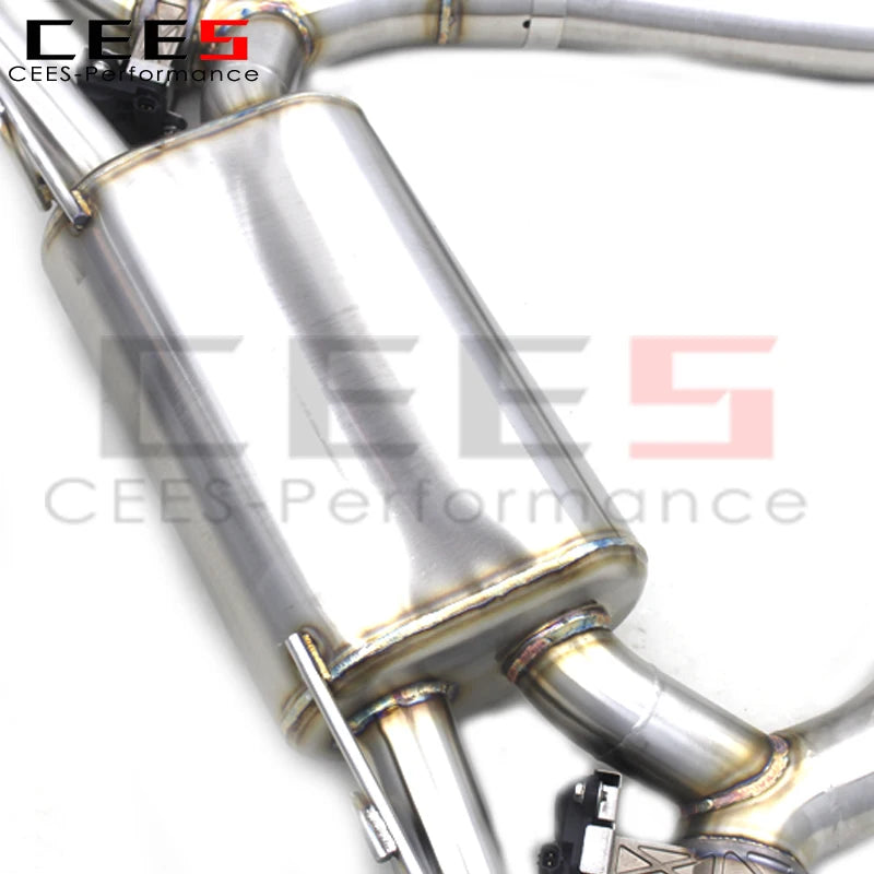 CEES Muffler Exhaust System For BMW M5 F90 4.4T 2018-2023 Performance 304 Stainless Steel catback exhaust Car Exhaust System