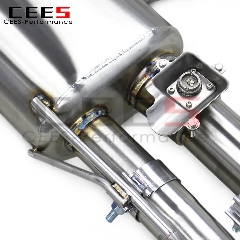 CEES New Style Catback Exhaust System For Mercedes-Benz GLE63 AMG W167 4.0T 2020-2023 Stainless Steel Car Exhaust Pipe Muffler