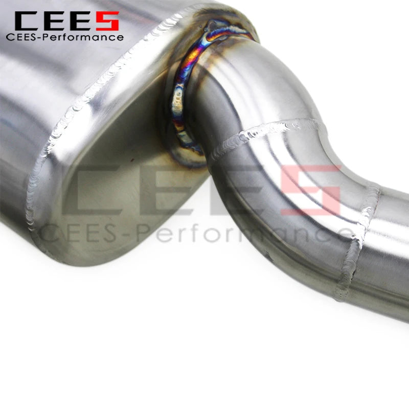 cees Stainless Steel Exhaust Pipe for Chevrolet Corvette C6 V8 6.2L 2009-2013 Performance Car Part Muffler Catback Vacuum Valve