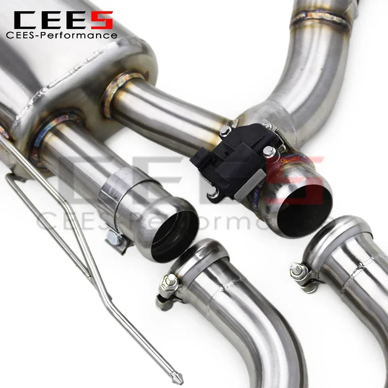 CEES Stainless Steel Valve Exhaust Pipes for BMW X7 G07 M50i 4.4TT 2019-2023 Sport Exhaust Catback System with Remote Control