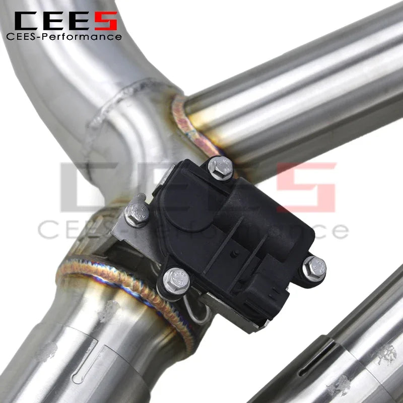 cees Valvetronic Exhaust System For BMW X7 B58 3.0T G07 2019-2024 stainless Steel Exhaust Pipe Muffler Catback valve control