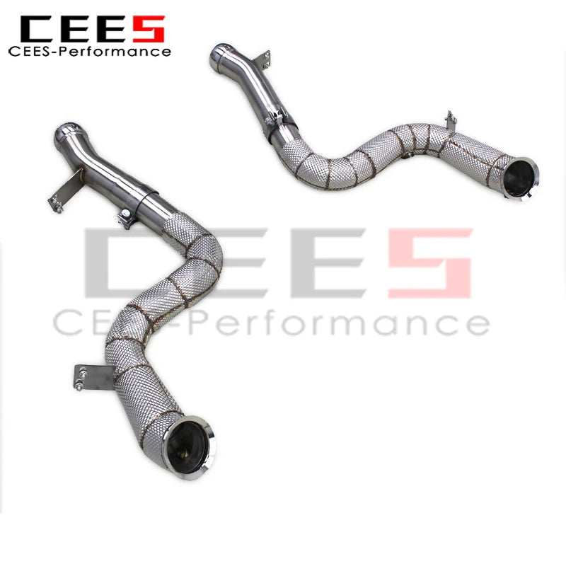 cees for Mercedes-Benz S560 4.0TT W222 (2017-2023) Downpipe Exhaust System