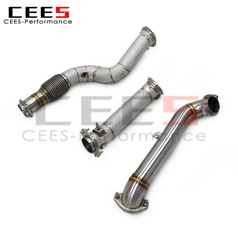 BMW G80/G82/G83 M3/M4 With Free Flow Tube Downpipes Exhaust System