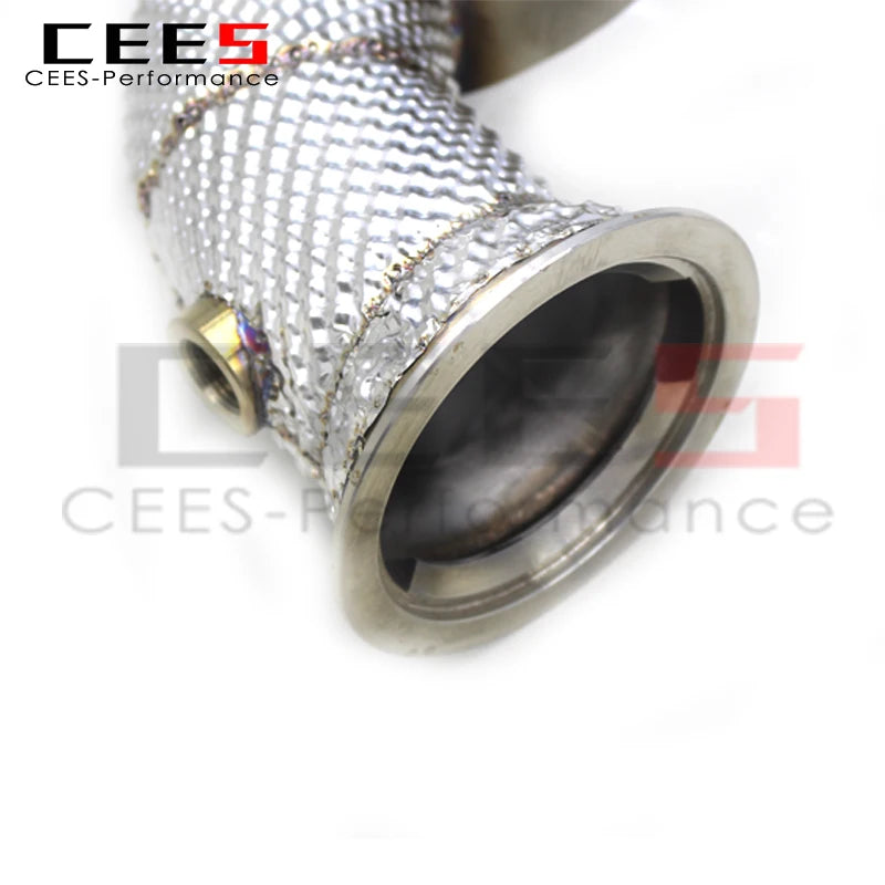 CEES Downpipe for Mercedes-Benz E200 E300 W213 2.0T 2017+ Tuning Performance Car Exhaust System Exhaust Downpipe Pipe