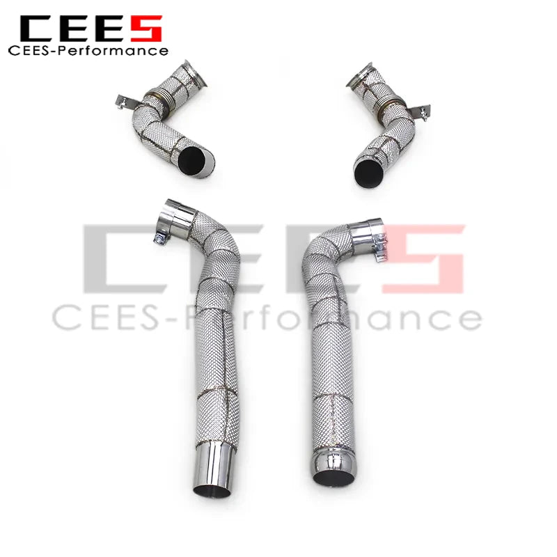 cees for Mercedes-Benz AMG GTS 2016-2023 Header Downpipe Exhaust System