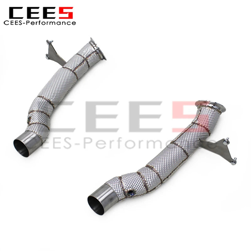Ferrari 458 SP/Speciale/458SC Stainless Steel Free Flow Catted Downpipe Exhaust System