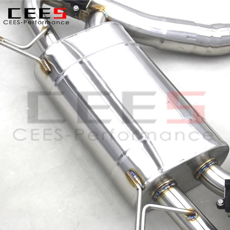 cees Valve Catback Exhaust System for BMW X3/X4 M40i 3.0T 2016-2023 Performance Car Exhaust Pipes Muffler Modified Sound