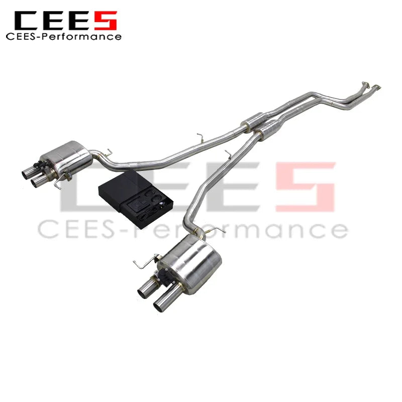 cees for BMW 730 740 F02 3.0T 2009-2015 Stainless Steel Valved Sport Exhaust System