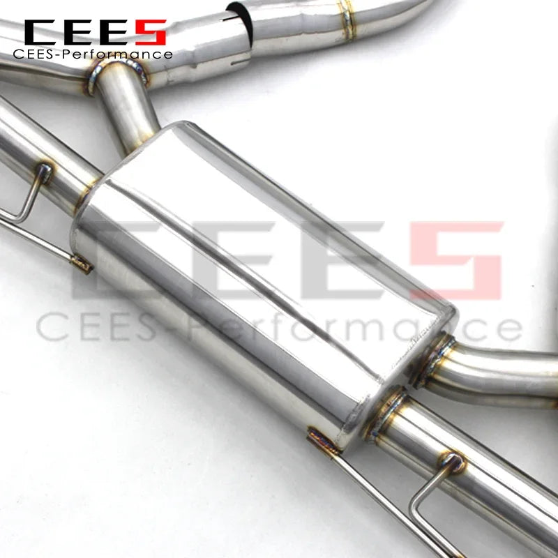 CEES Catback Exhaust for BMW X5/X5M 4.4TT 2010-2018 Stainless Steel Exhaust System High Performance Exhaust Pipe Muffler