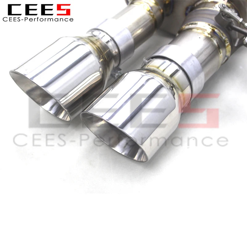 cees Catback Exhaust System for BMW M6 F06/F12 4.4T 2012-2016 Stainless Steel Sport Valvetronic Car Exhaust Pipe