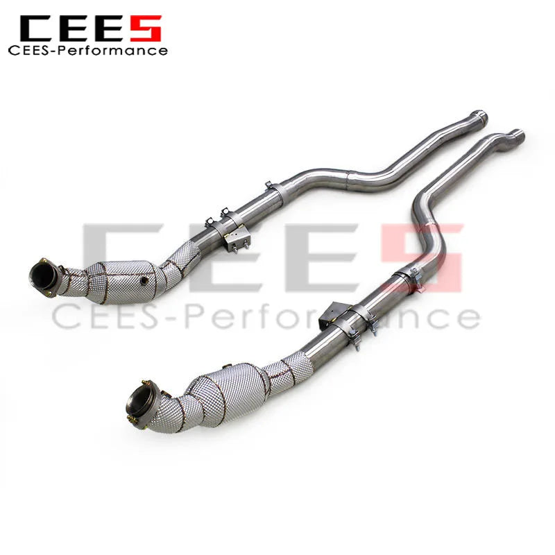 Mercedes-Benz CLS550 4.7 Stainless Steel Catted Header Downpipe Exhaust System