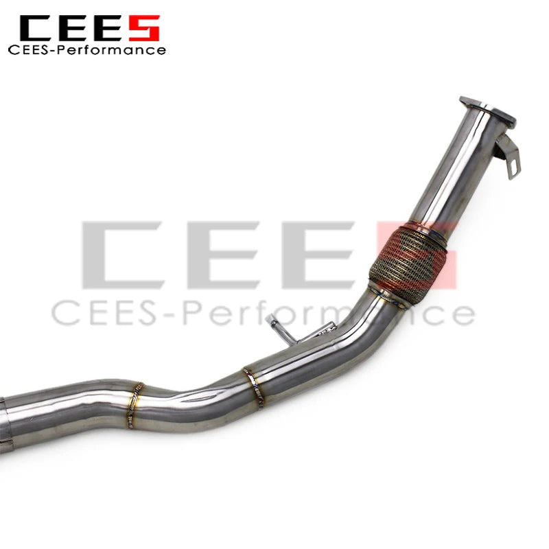 cees Valvetronic Catback Exhaust for Audi Q8 2.0T/3.0T 2019-2024 Racing Car Escape Stainless Steel Pipe Muffler Exhaust System