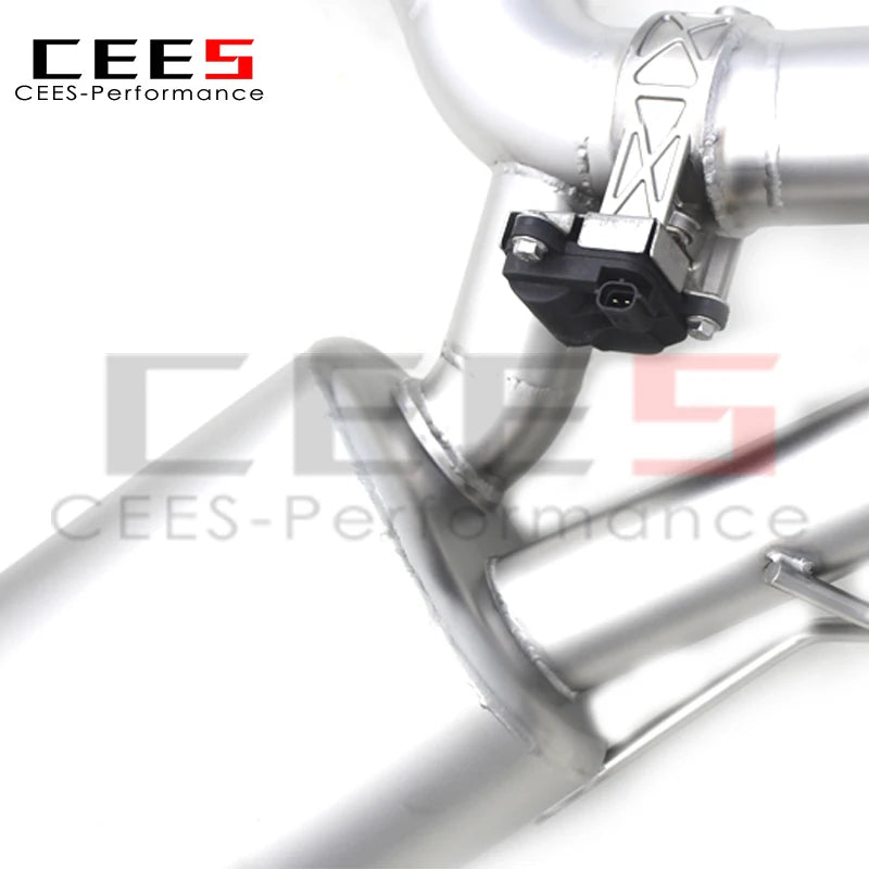 CEES Catback Exhaust System For BMW M5 F90 4.4T 2018-2023 Titanium Catback Muffler X Pipe Electronic Valve With Remote Control