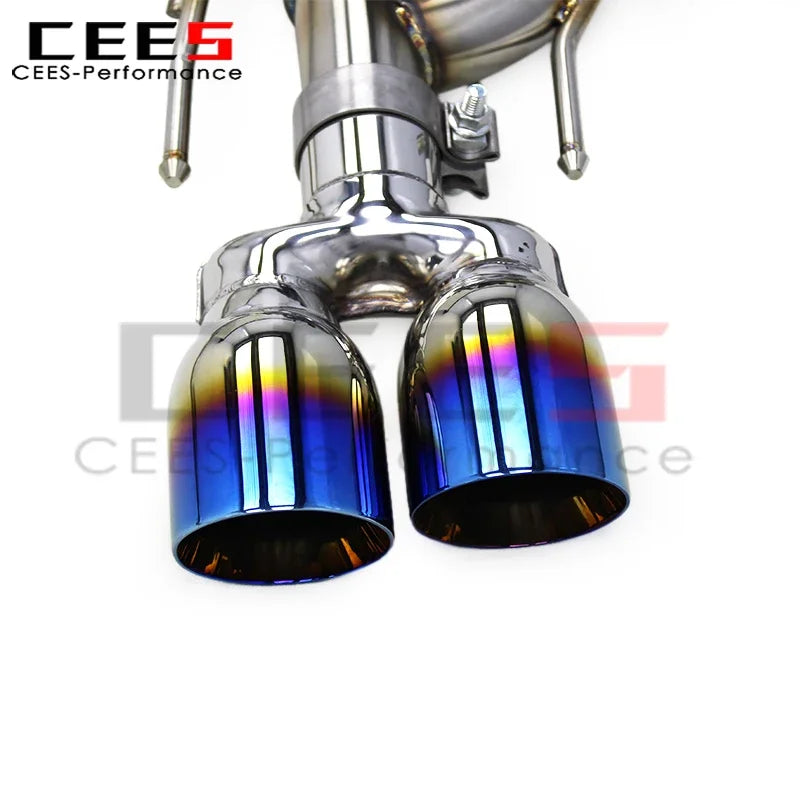 CEES Catback Exhaust Muffler for Lexus RC350 3.5L 2014-2021 SS304 Escape Car Exhaust Pipes Upgrade Racing Exhaust System