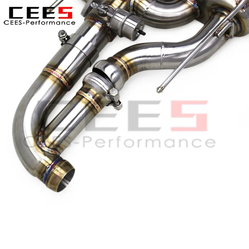 CEES Axle Exhaust Escape For Rapide S 560CV 2013-2018 Performance Stainless Steel Racing Exhaust Car Muffler System Assembly