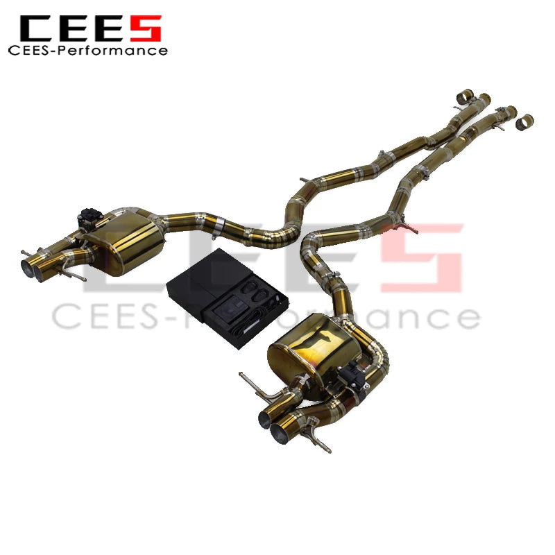 cees for Mercedes-Benz S65 AMG W222 V12 6.0L 2014-2019 Valved Sport Exhaust System