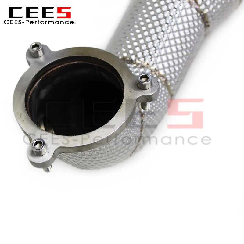 Downpipe For Mercedes-Benz CLA250 2.0T 2014-2021 Exhaust Pipe Stainless Steel Catless downpipe High Performance Exhaust Downpipe