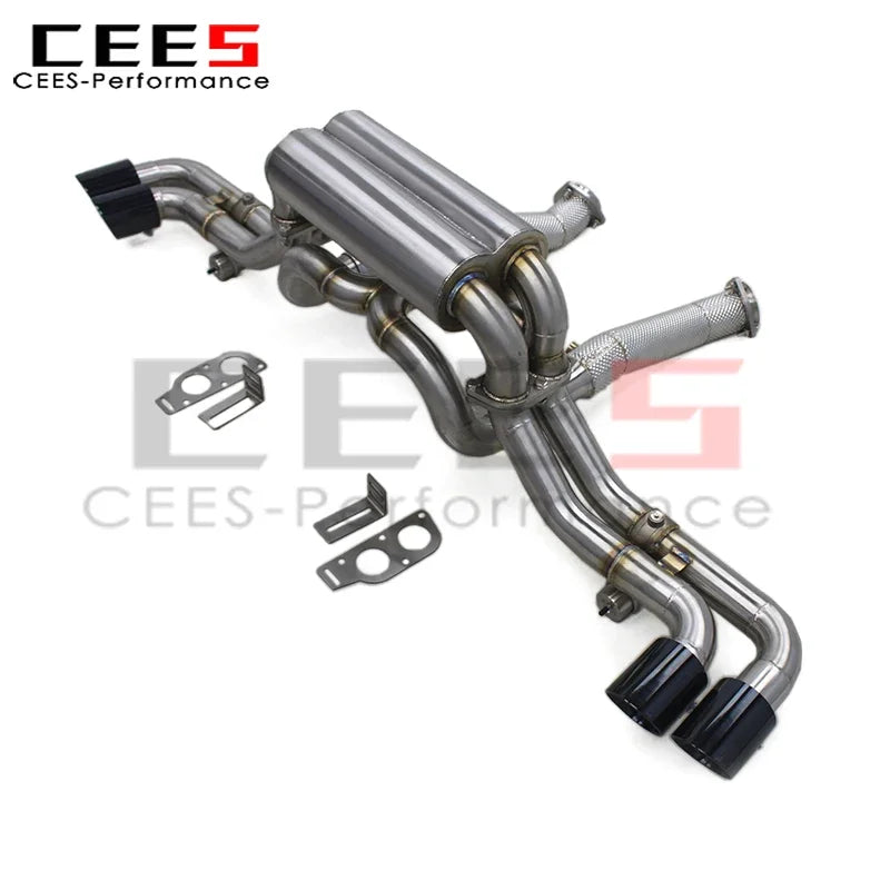 Ferrari F430 4.3L 2005-2009 Stainless Steel Valved Sport Exhaust System