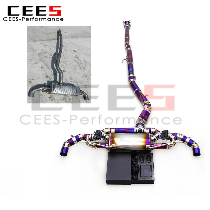 Mercedes-Benz A45/A45 S AMG W177 2.0T Titanium Valvetronic Exhaust System