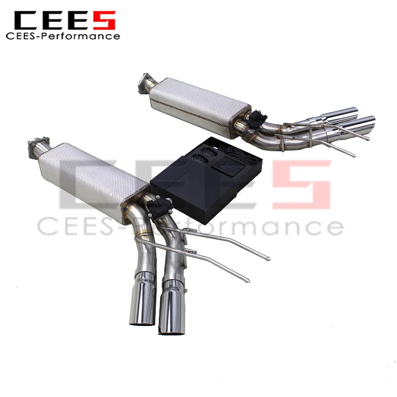 cees Valvetronic Catback Exhaust pipe for Mercedes-Benz G63 AMG W463 2013-2019 Exhaust System G63 Exhaust Downpipe