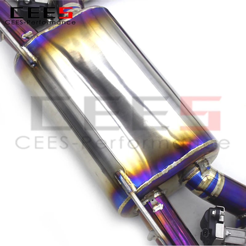 CEES Performance System for BMW F93 M8/M8 Competition Gran Coupe F92 F91 2017-2023 Valvetronic Catback Titanium Valve Exhaust