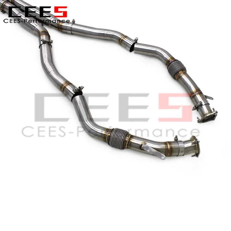 CEES Performance Valvetronic Catback System for Audi RS4/RS5 B9 2.9T 2017-2024 Sport SS304 Stainless Steel Exhaust Pipe Muffler