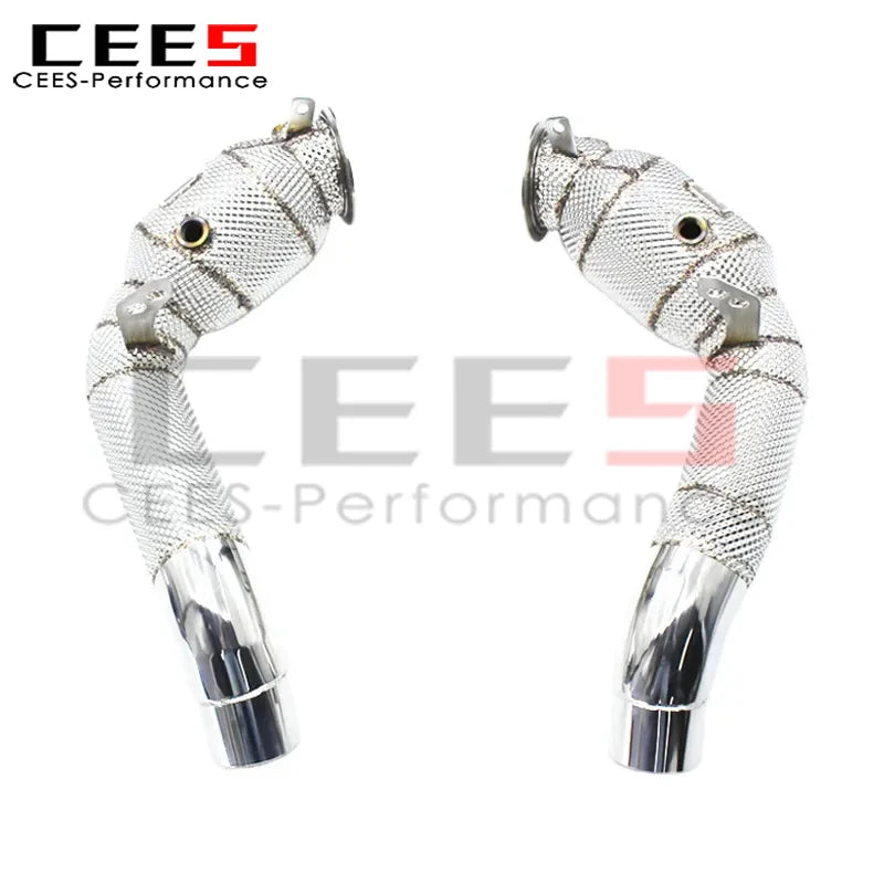 cees Catback Exhaust for BMW M6 F06 4.4T 2012-2016 High Performance Exhaust Pipe Muffler Exhaust System Downpipe without cat