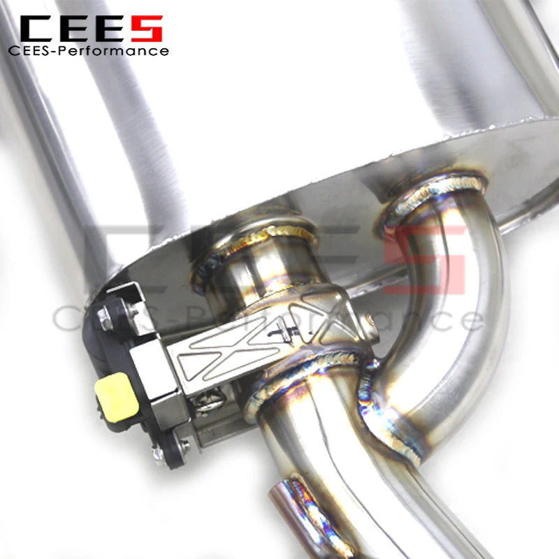 cees Auto Valvetronic Exhaust for Audi TT/TTS 2.0T 2015-2019 Stainless Steel Catback Muffler Race Exhaust With Remote Controller