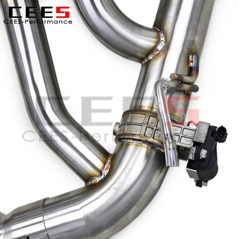 cees Tuning Exhaust Pipes for BMW Z4 G29 3.0T 2019-2024 High Performance Stainless Steel Exhaust System Valvetronic Assembly