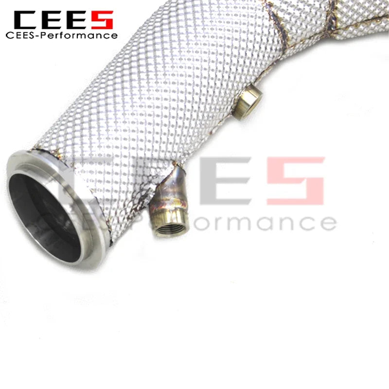CEES with Free Flow Tube Exhaust Downpipe for Maserati 3.0t MC20 High Quality Stainless Steel Car Accessories Exhauster System